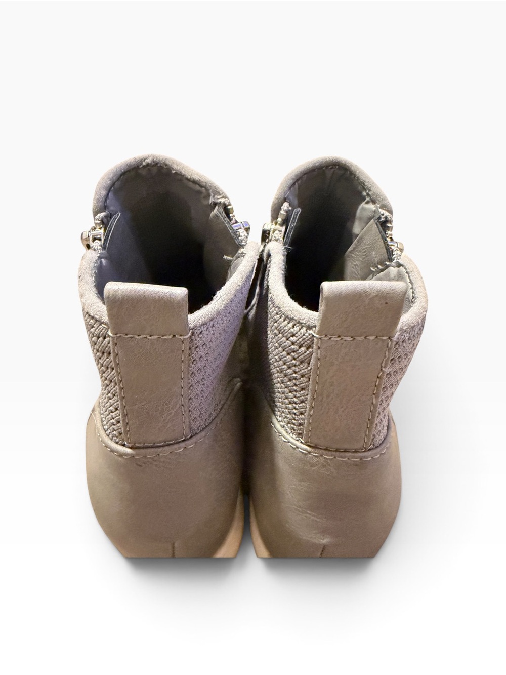 Steve Madden Grey Knit Slip-On Sneakers - Picture 2 of 5